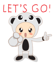 Kodomo Panda sticker #12152869