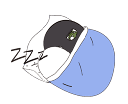 Summer couple articles - Black & White sticker #12152871