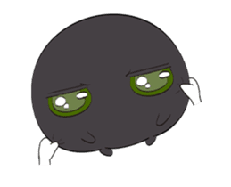 Summer couple articles - Black & White sticker #12152875