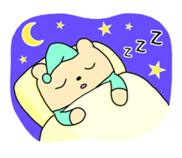 The sticker of "a kuma-san". sticker #12153072