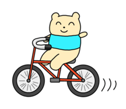 The sticker of "a kuma-san". sticker #12153076