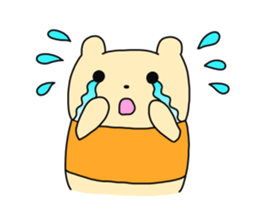 The sticker of "a kuma-san". sticker #12153087