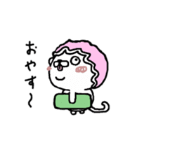 The cat dependence second which moves sticker #12153318