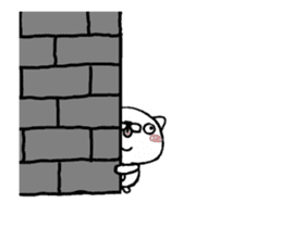 The cat dependence second which moves sticker #12153319