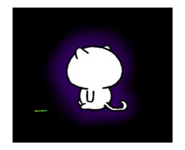 The cat dependence second which moves sticker #12153323