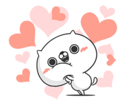 Move! Friends cat sticker #12153597