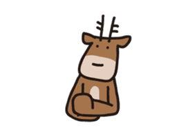 Deer of Japan ver.move sticker #12153769