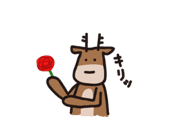 Deer of Japan ver.move sticker #12153774