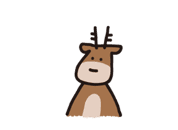 Deer of Japan ver.move sticker #12153781