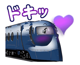 Japanese Train(Japanese Langage) sticker #12153802