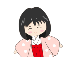 Heian girl sticker #12153918