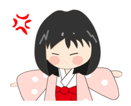 Heian girl sticker #12153920