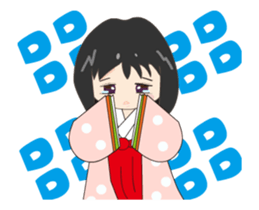 Heian girl sticker #12153922