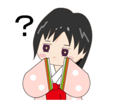 Heian girl sticker #12153923
