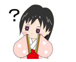 Heian girl sticker #12153923