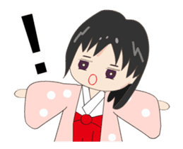 Heian girl sticker #12153924
