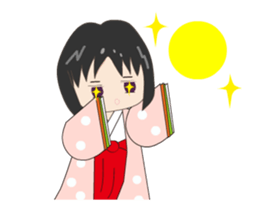 Heian girl sticker #12153925