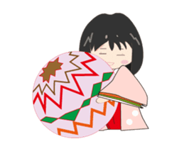 Heian girl sticker #12153927