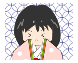 Heian girl sticker #12153932
