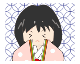 Heian girl sticker #12153932