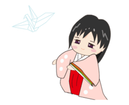 Heian girl sticker #12153936