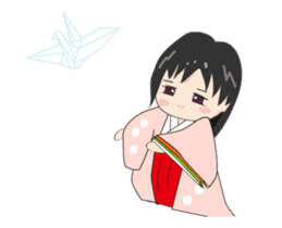 Heian girl sticker #12153936