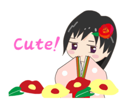 Heian girl sticker #12153939