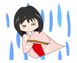 Heian girl sticker #12153941