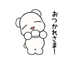 soft bear Sticker move sticker #12154399