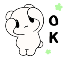 soft bear Sticker move sticker #12154403