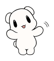 soft bear Sticker move sticker #12154406