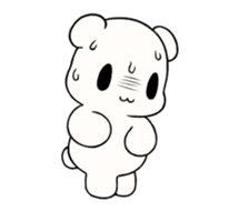 soft bear Sticker move sticker #12154416