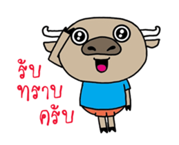 nong-buff and look-chin sticker #12154422