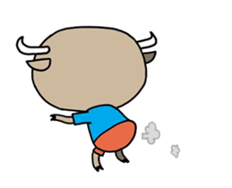 nong-buff and look-chin sticker #12154423