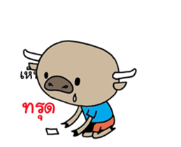 nong-buff and look-chin sticker #12154434