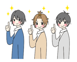 Work! Boys good friend sticker #12154463