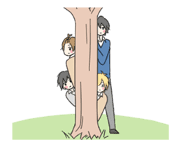 Work! Boys good friend sticker #12154467