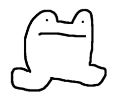 Super Healthy Frog sticker #12154608