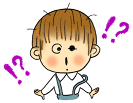 Kindergartner's daily life sticker #12154673