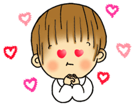 Kindergartner's daily life sticker #12154674