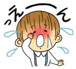 Kindergartner's daily life sticker #12154677