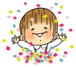 Kindergartner's daily life sticker #12154679