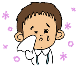 Kindergartner's daily life sticker #12154685