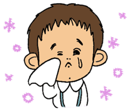 Kindergartner's daily life sticker #12154685