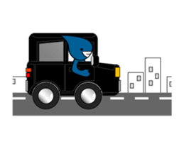 Yukli and the Milky Way sticker #12155560