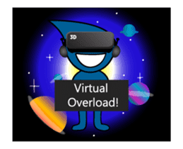 Yukli and the Milky Way sticker #12155573