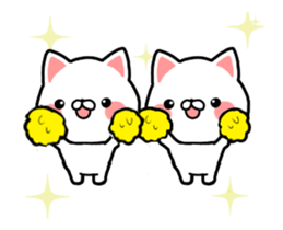 Move! Uzakawa cat sticker #12155603