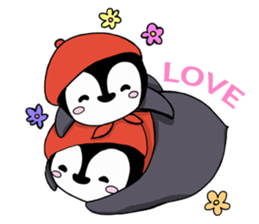cute penguin MOCHI2!! sticker #12155774