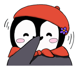 cute penguin MOCHI2!! sticker #12155778