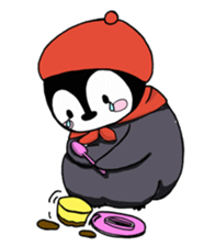 cute penguin MOCHI2!! sticker #12155782